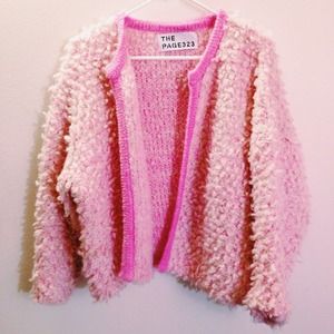 Korean Pink Cardigan