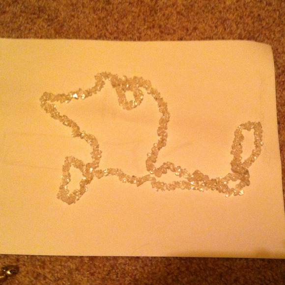 Clear Swarovski crystal necklace