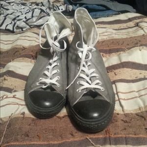 Mens hightop ombre black converse