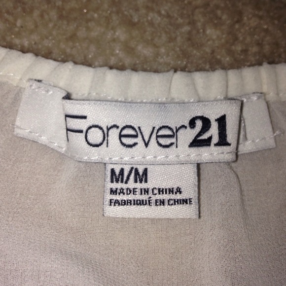 Chiffon black and white shirt - Picture 2 of 2