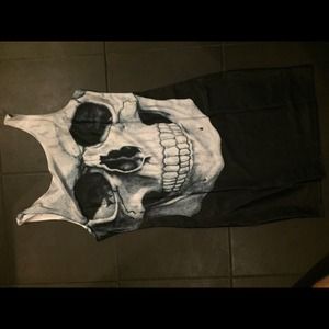 Black milk inspired skull dress