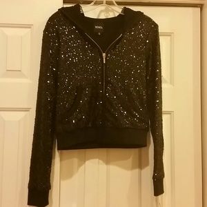 Black sequin jacket