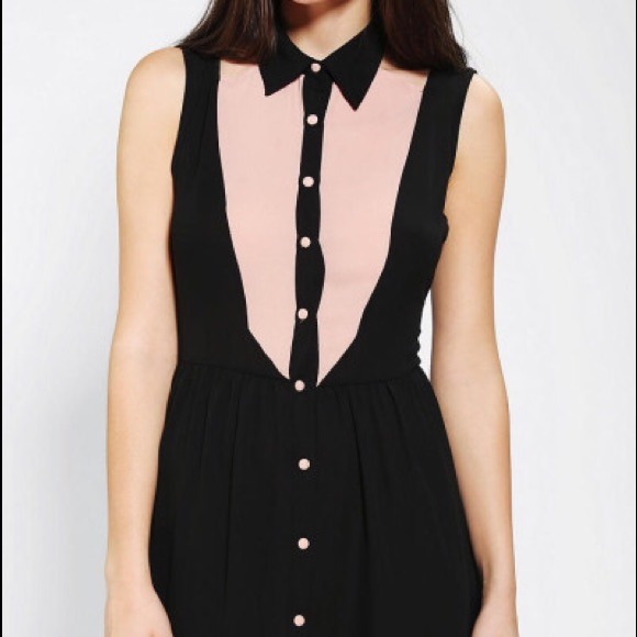 GLAMOROUS CHIFFON DRESS - Picture 2 of 4