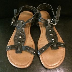 💟on hold💟 Black gladiator style sandals