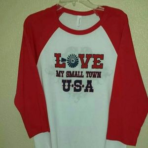 Love My Small Town USA regal Shirt