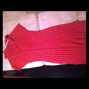 Cozy sweater dress!! Great with leggings!