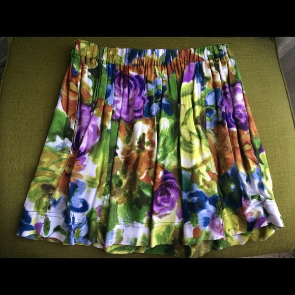 🚫SOLD🚫Brass Plumb Nordstrom Skirt Mimi chica