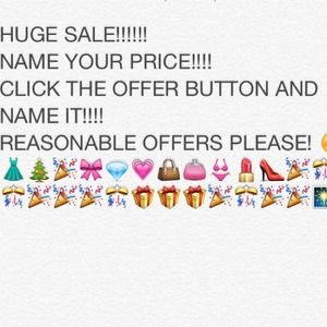 No lowballing please. Make an offer on any item!