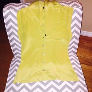 Anthro fei silk blouse. Great as shell under suit.