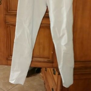 White maternity skinny jeans!