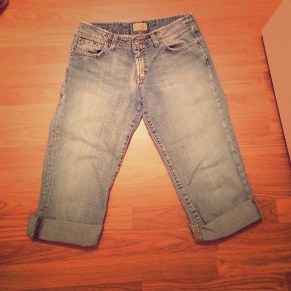 Cropped jeans