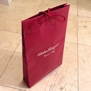 Salvatore Ferragamo shopping bag