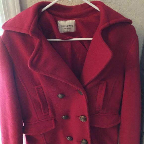 Warm red jacket size small-medium