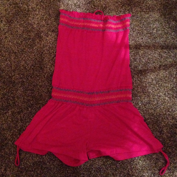 Pink romper