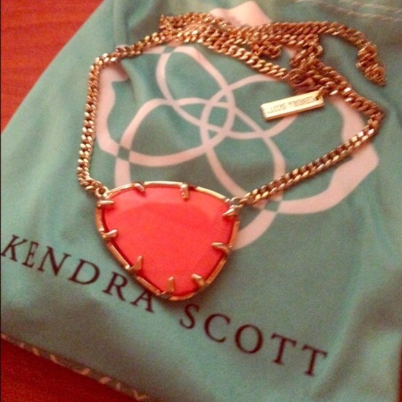 Kendra Scott 2-sided necklace