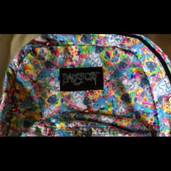 Want! Unif badsport backpack in dank lisa frank - Picture 2 of 4