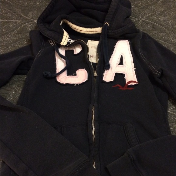 Hollister navy blue sweatshirt