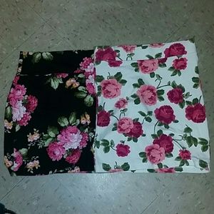 2 forever 21 skirts  bundle