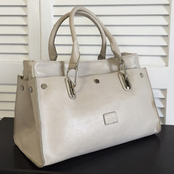 Colab by Christopher Kon Ivory Purse