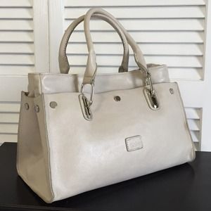 Colab by Christopher Kon Ivory Purse