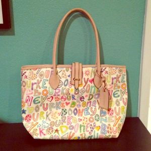 Authentic Dooney and Bourke Doodle Tote
