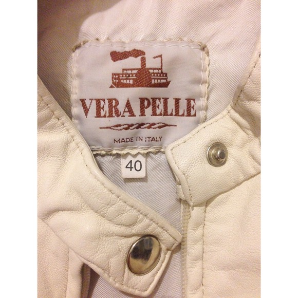 Vera Pelle Italian 100% Genuine Leather Jacket - Picture 4 of 4