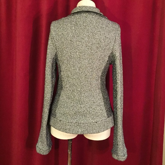 Host Pick! Aqua asymmetrical zippered jacket. - Picture 2 of 4