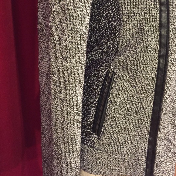 Host Pick! Aqua asymmetrical zippered jacket. - Picture 4 of 4