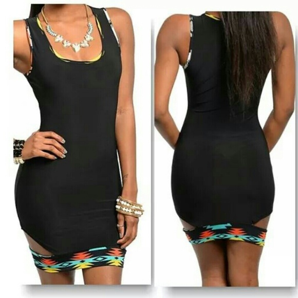 Lbd with aztec pattern