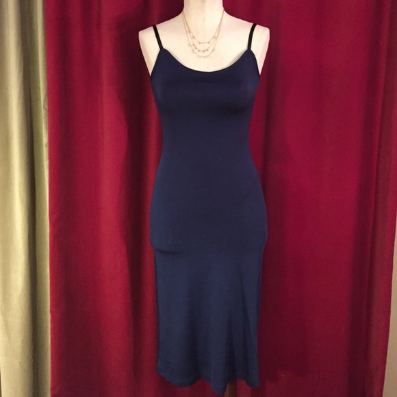 Betsy Johnson strappy Lycra dress.