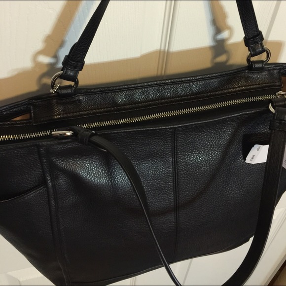 Authentic Coach Black Leather Bag original $428 - Picture 3 of 7