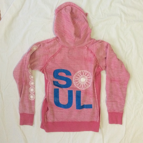soulcycle Tops - Soulcycle size S rose pink sweatshirt