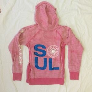 Soulcycle size S rose pink sweatshirt