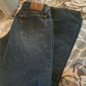 Levis boot cut