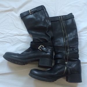 Prada Italian Leather boots, good condition