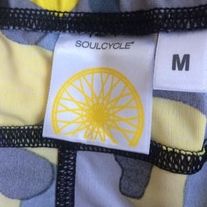 Soulcycle cycling pants- super cute camo