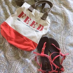 Cute bag and sandals
