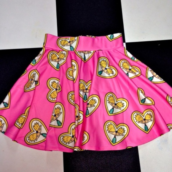 Want! O-mighty hey arnold! Skater skirt pink
