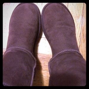 Plum Uggs size 6