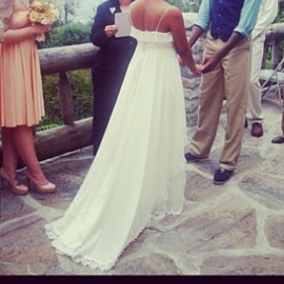 Gorgeous 1970's vintage wedding gown