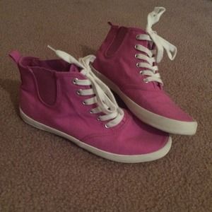 Divided Pink Hightops