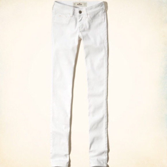 💖ENTIRECLOSETSALE💖Hollister white skinny jeans