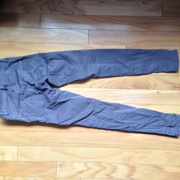 H&M Pants - H and m grey moto / biker pant /denim H&M Pants - H and m grey moto / biker pant /denim