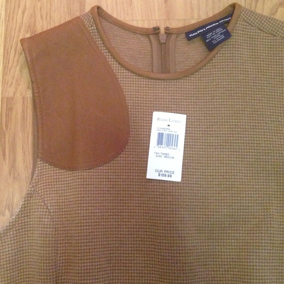 Ralph by Ralph Lauren Tweed/Leather Dress - Picture 2 of 4