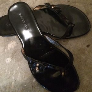 Dressy Black Kids Sandals