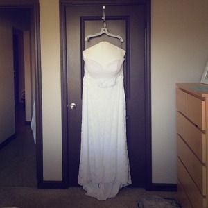 Wedding gown by Alfred Angelo