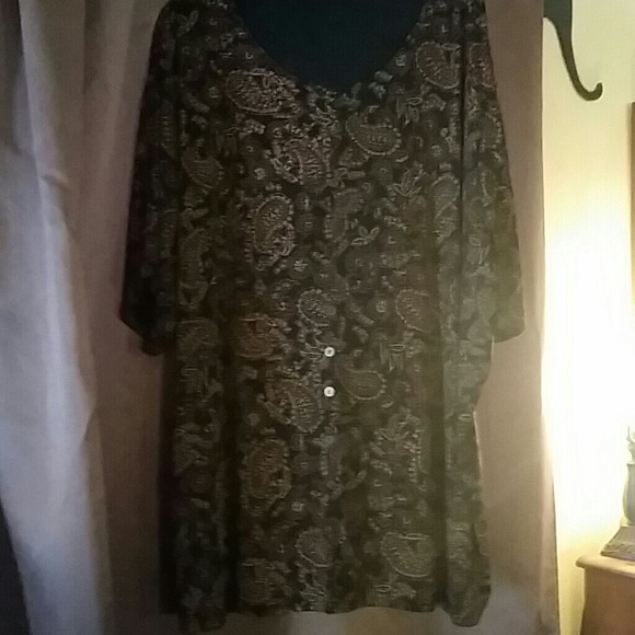 Paisley style blouse