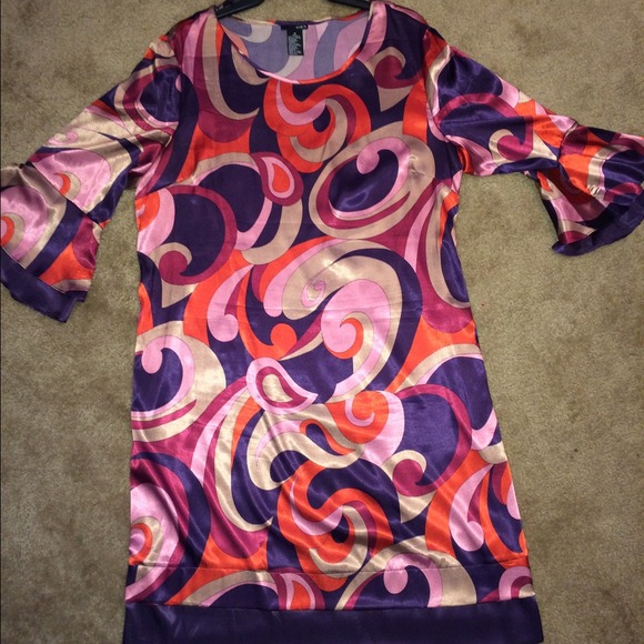 Print dress