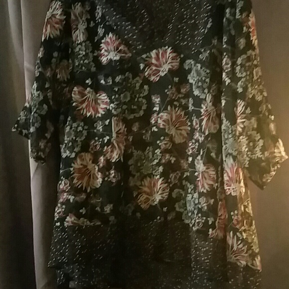 Sheer shirt
