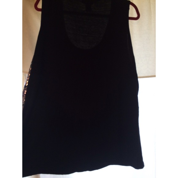Black Sequined Tank! - Picture 4 of 4